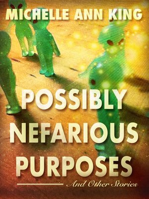 cover image of Possibly Nefarious Purposes and Other Stories